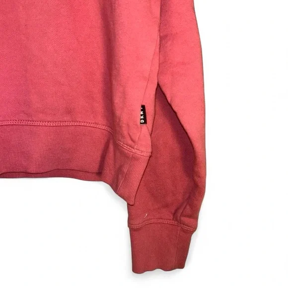 Dkny Sport Women Sweatshirt Small Size S Maroon Pink - Picture 2 of 7
